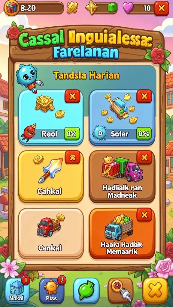 nv77 - Level menantang dengan pemandangan yang indah.