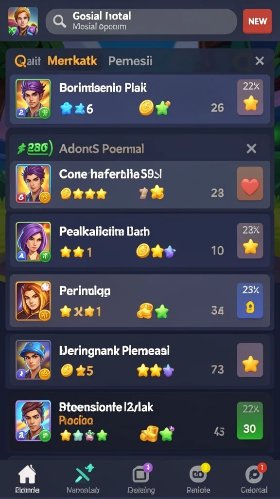 wak89 - Screenshot memperlihatkan karakter dengan skill baru yang epik.